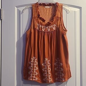 Hagel sleeveless blouse size medium